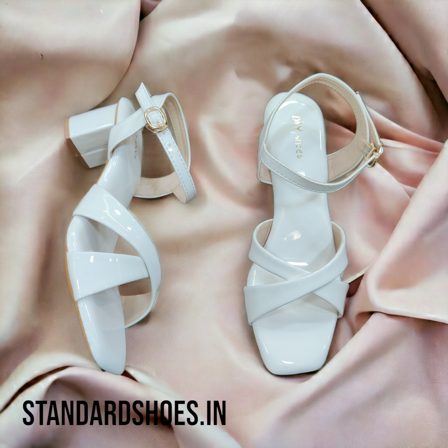 white sandal