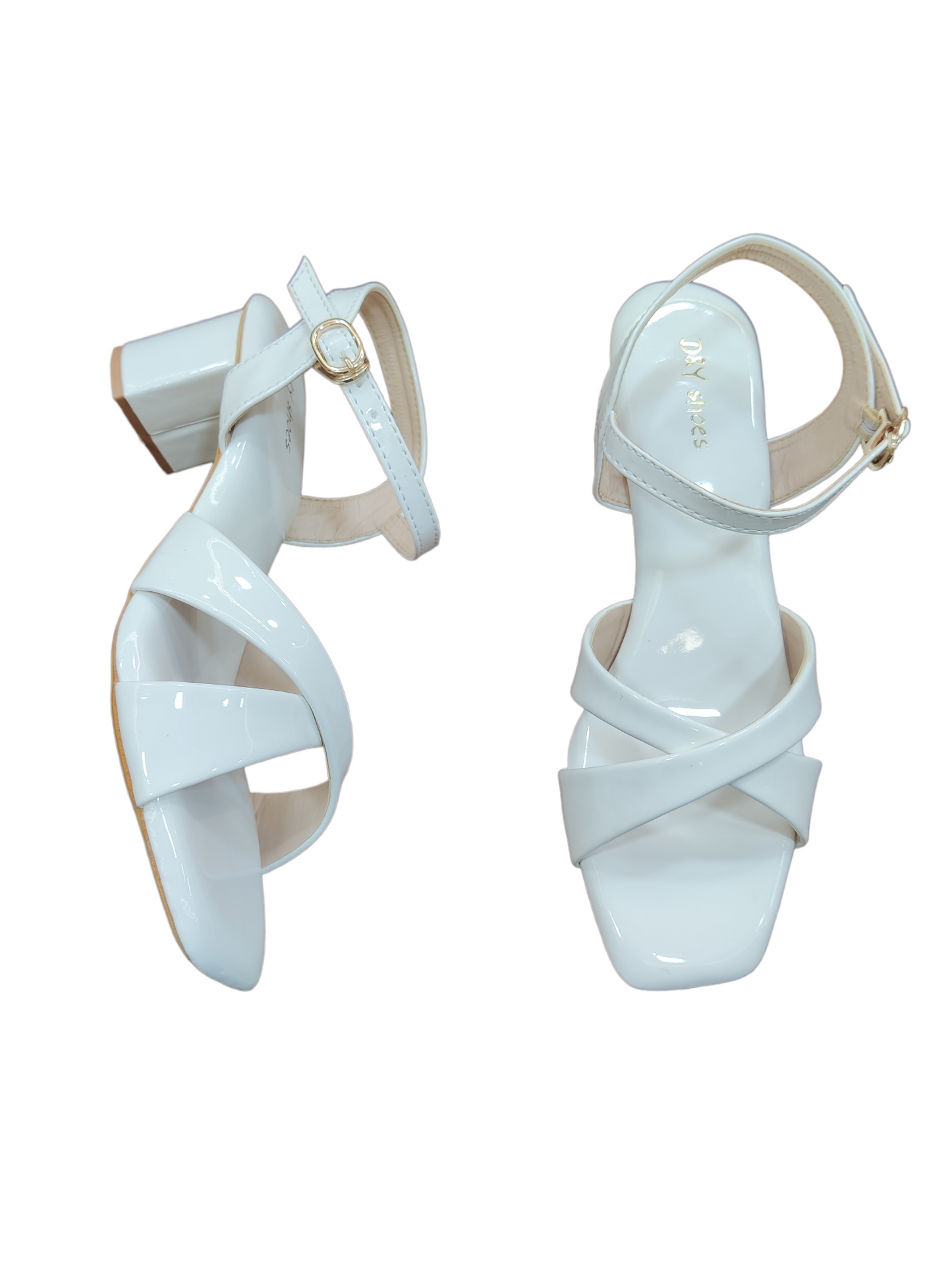 white sandal