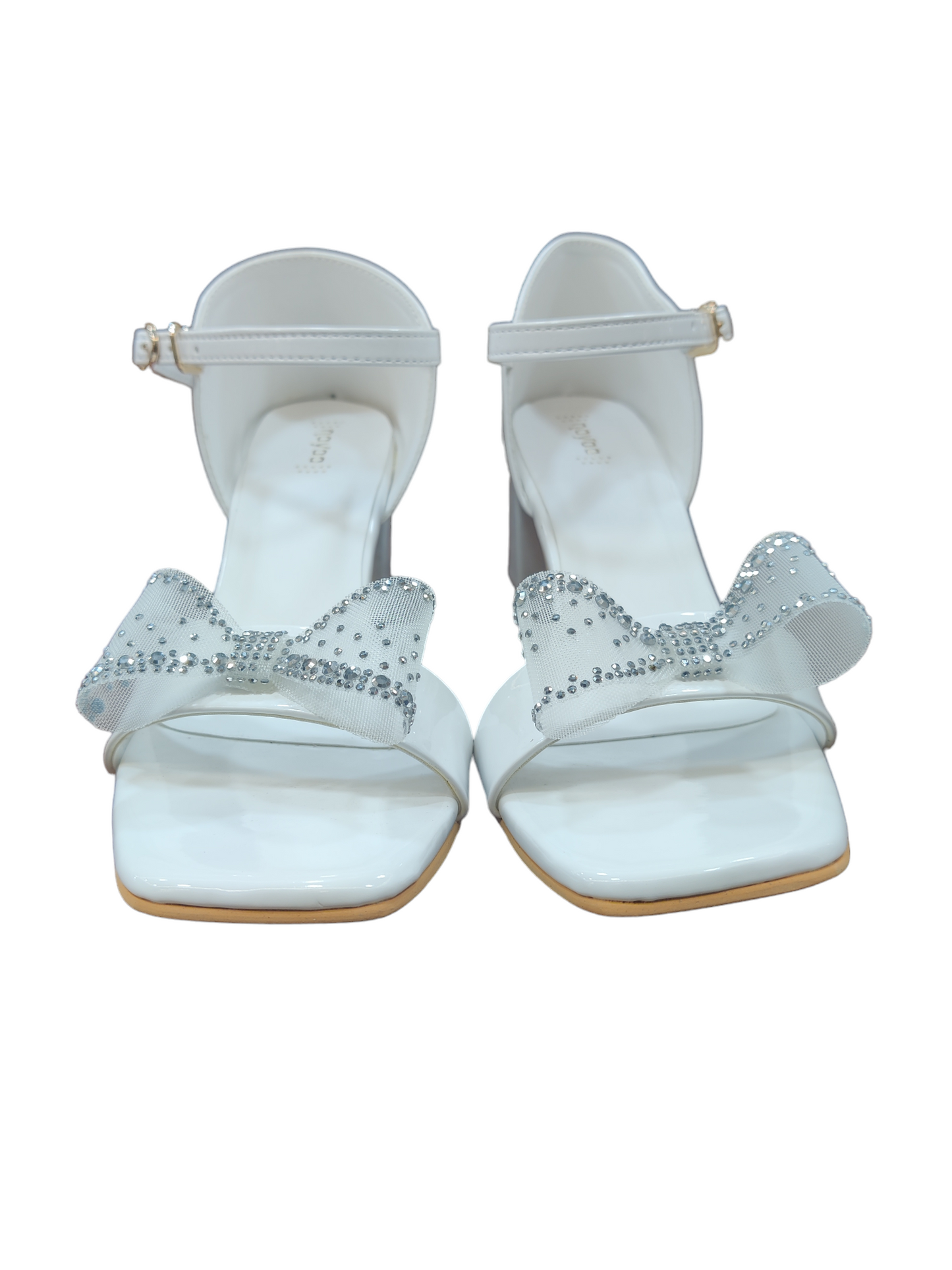 party wear white sandal